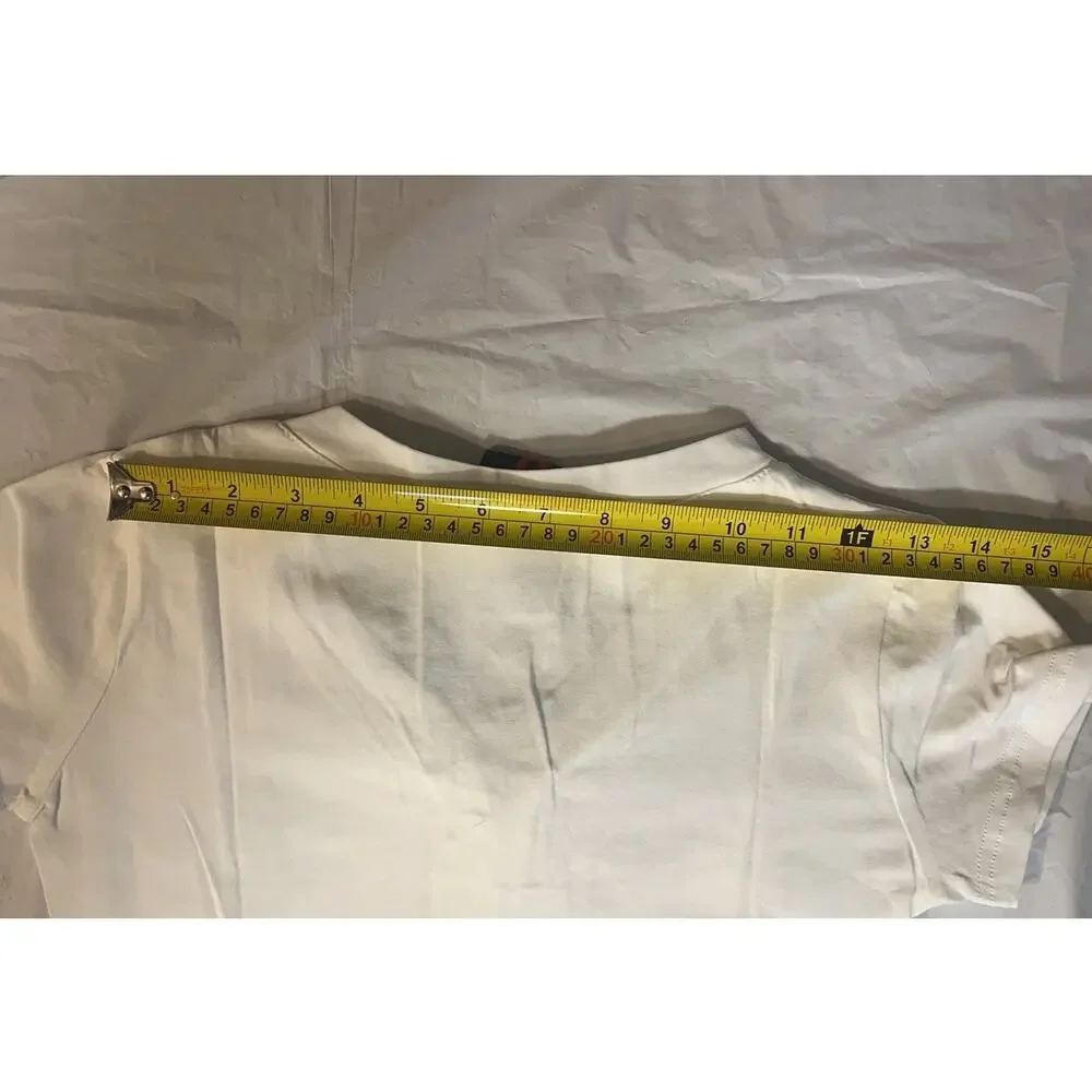 Dolce & Gabbana D&G White T-Shirt Vintage Y2K Women's Size S - EXCELLENT - Picture 9 of 12